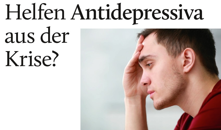 Display: Helfen Antidepressiva aus der Krise?